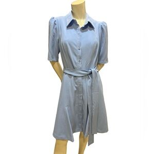 Eliza J Ice Blue Mini Dress